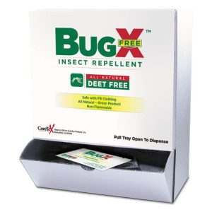 BugX Insect Repellent Skin Protection Solution, FR Safe, 0.27 oz, Towelette, 1 Each - Image 3