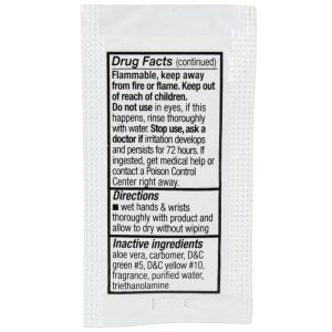 Hand Sanitizer Fresh, .9gm. Pouch, 25 per box - Image 8