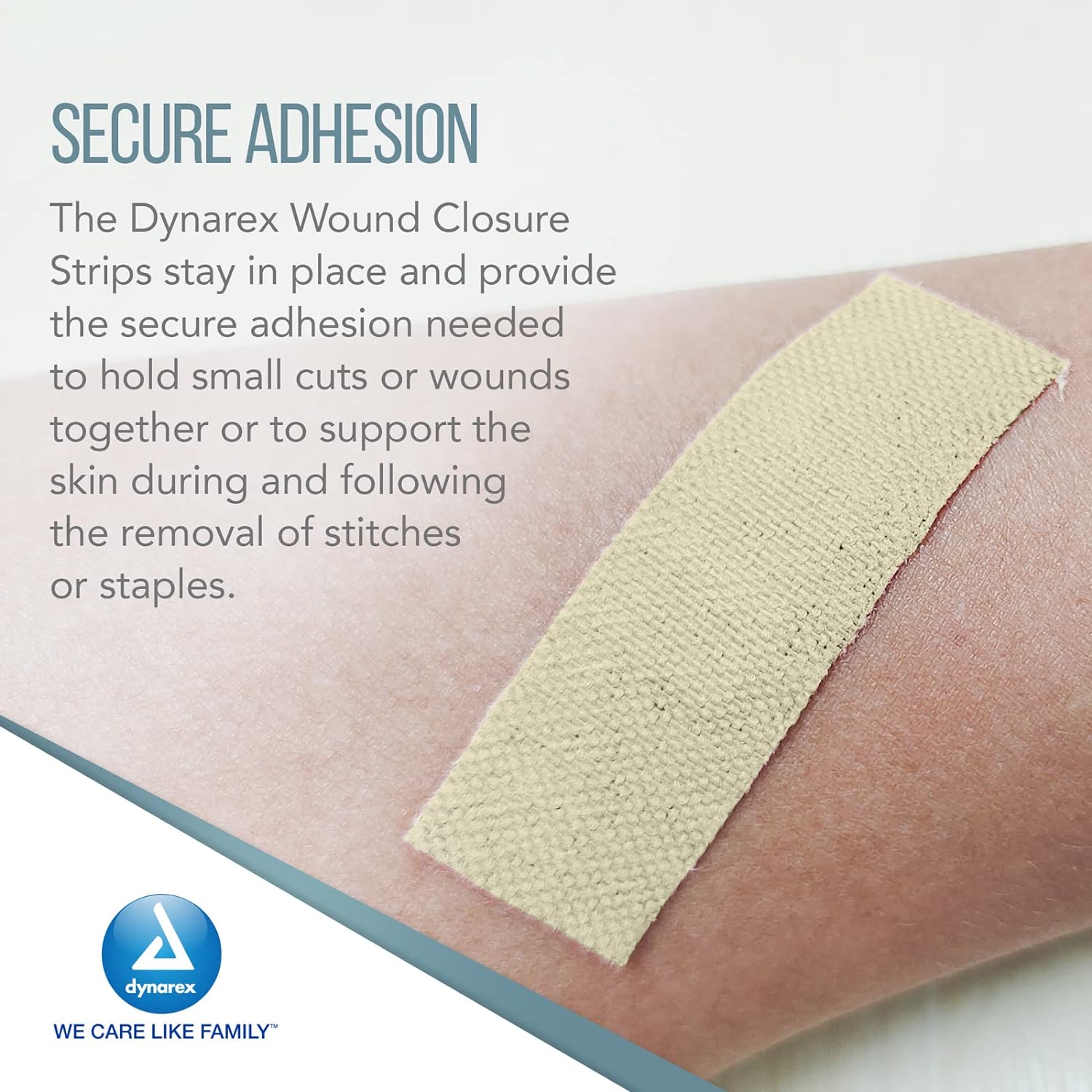1/8" x 3" SecureStrip Adhesive Wound Closures, 5 per pouch - Image 4