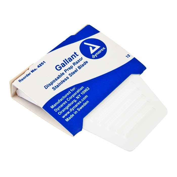 Gallant Disposable Prep Razors, Box of 50 - Image 2