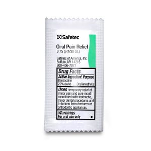 Oral Pain Relief Gel .75 g Packet, 144 Per Box - Image 3