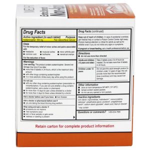 Non-Aspirin Extra Strength, 250/box - Image 4