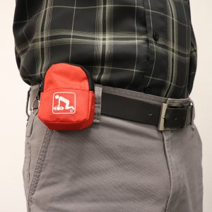 CPR Red Beltloop Keychain Backpack with Faceshield, Gloves, and Cleansing Wipes - Image 6