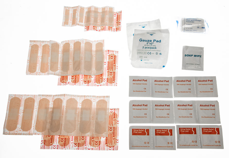 All Purpose First Aid Kit, Reusable Bag, 55 Pieces - Image 2