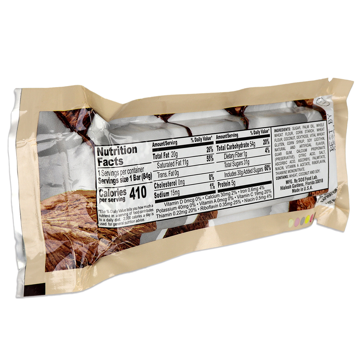 Millennium Energy Bar (Coconut), 400 Calories - Image 2