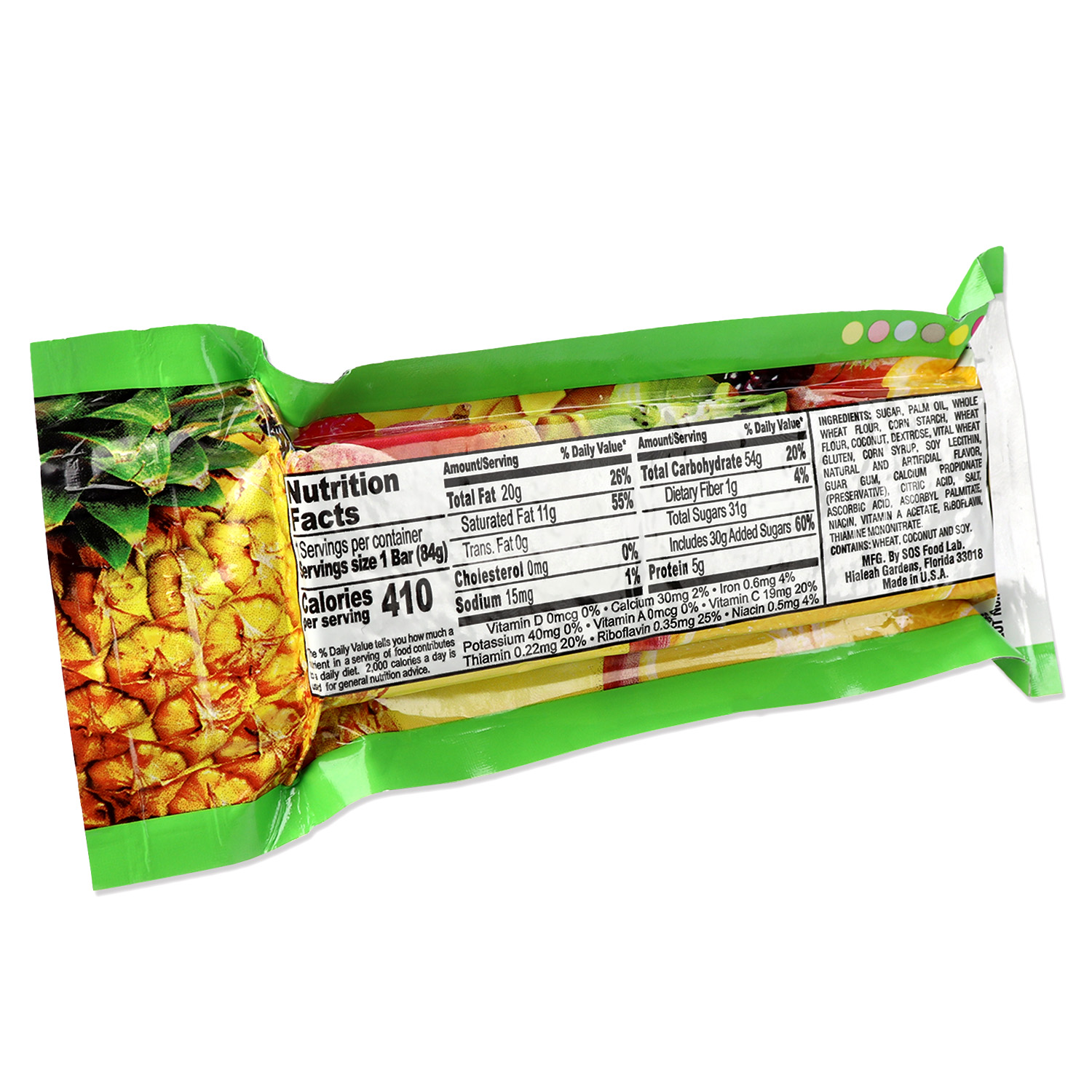 Millennium Energy Bar (Tropical Fruit), 400 Calories - Image 2
