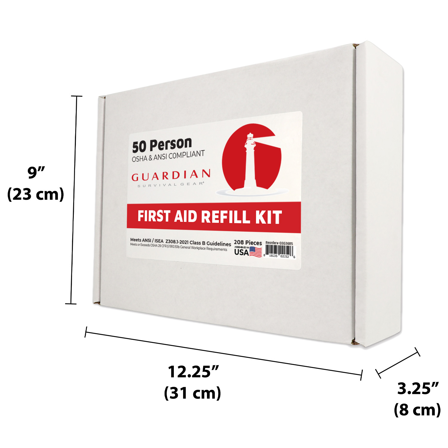 Guardian 25-50 Person First Aid Kit - Refill - Image 3