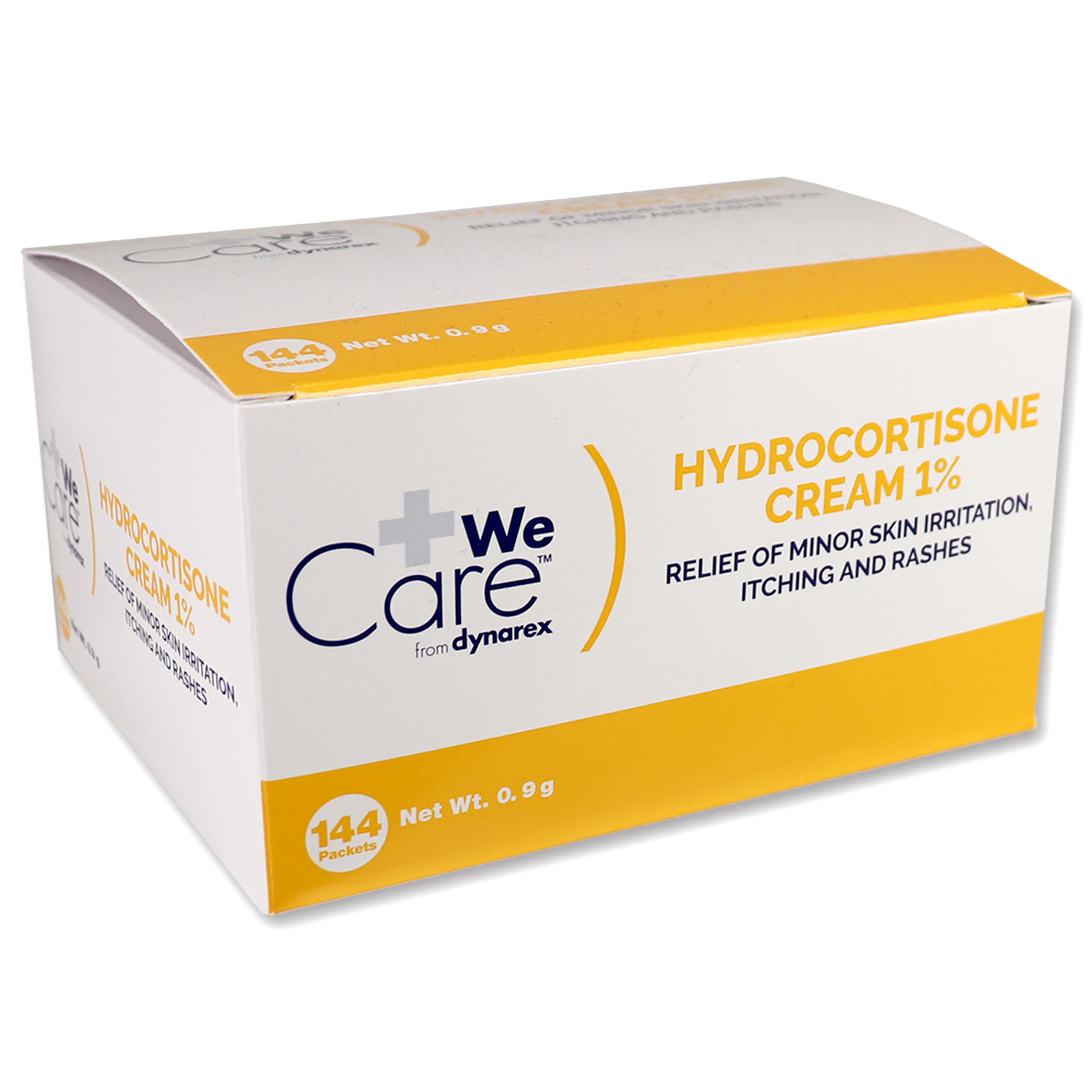 Hydrocortisone Cream 1.0%, .9 gm. - 144 per box - Image 2