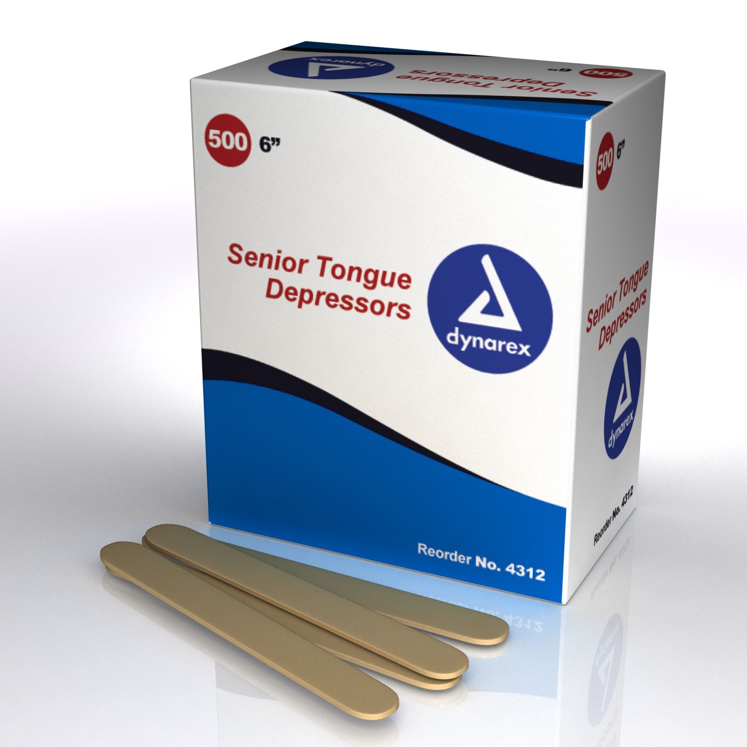 Tongue Depressor, Non-Sterile - 500 per box - Image 2