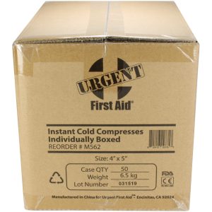 Alternative view of Instant Cold Compress, Boxed 4"x5" - 50 Per Case
