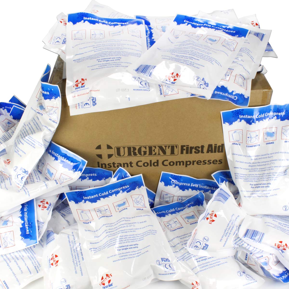 6" x 9" Instant Cold Compress, Case of 50