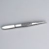 Deluxe Tweezers, 4-1/2" Stainless Steel, Pointed Edge, 1 each