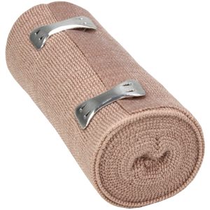 Alternative view of 4" x 5 yd Elastic (Ace) Bandage with 2 Fasteners - 1 Each
