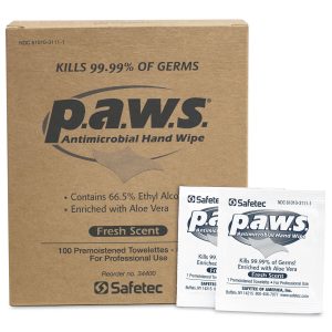 5"x8" Personal Antimicrobial (Kills Germs) Wipes, 100 per box - Image 11