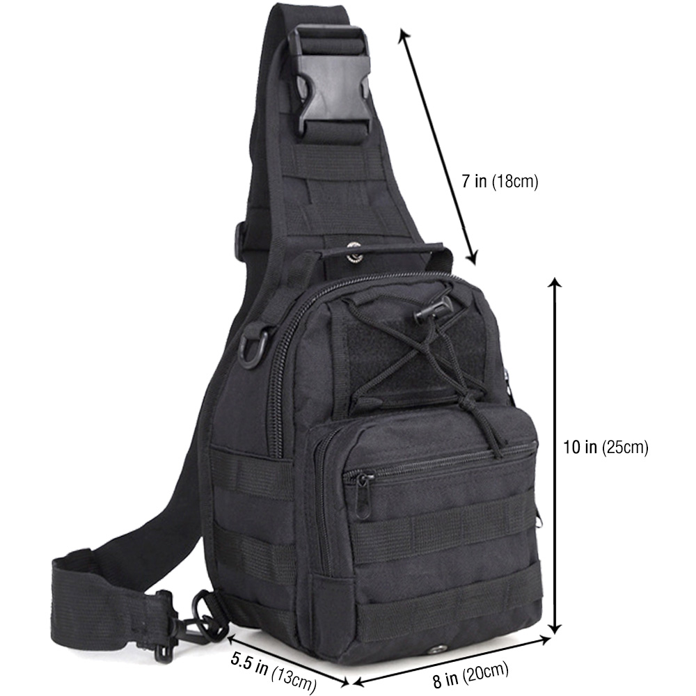 EDC Shoulder Bag - Tactical Chest Sling Bag (5 Liter) - Image 3