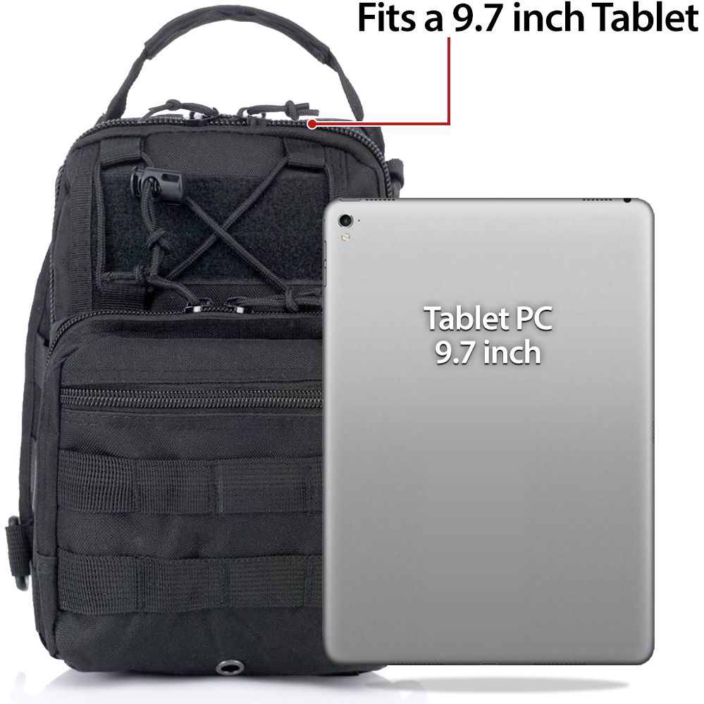 EDC Shoulder Bag - Tactical Chest Sling Bag (5 Liter) - Image 7