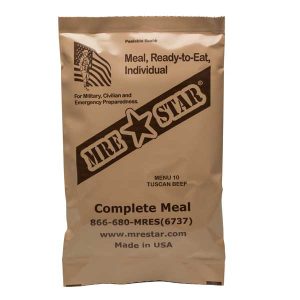 8 Cases of 12 Single Complete MRE Meals – 8 Person-6-Days-Standard Variety With Heaters - Image 5