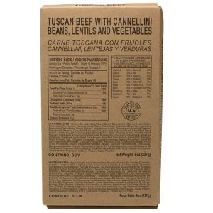 8 Cases of 12 Single Complete MRE Meals – 8 Person-6-Days-Standard Variety With Heaters - Image 14