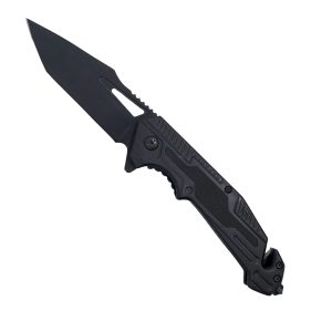 8.5" Spring Assisted Utility Knife with Tanto Blade