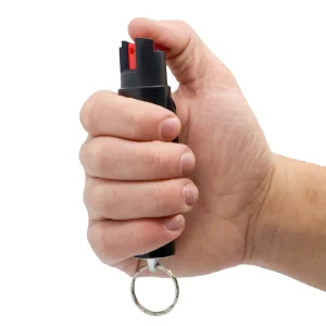 Alternative view of Streetwise 18 Stream Pepper Spray 0.75 oz Keyring & Clip