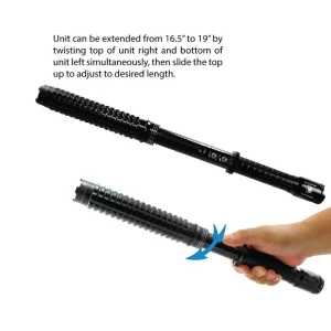 Alternative view of Attitude Adjuster 30,000,000* Stun Baton Flashlight