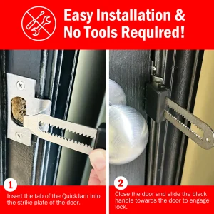 QuickJam Universal Portable Door Blocker - Image 6