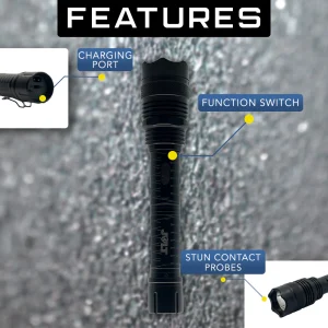 Tactical 95,000,000* Stun Flashlight - Image 4