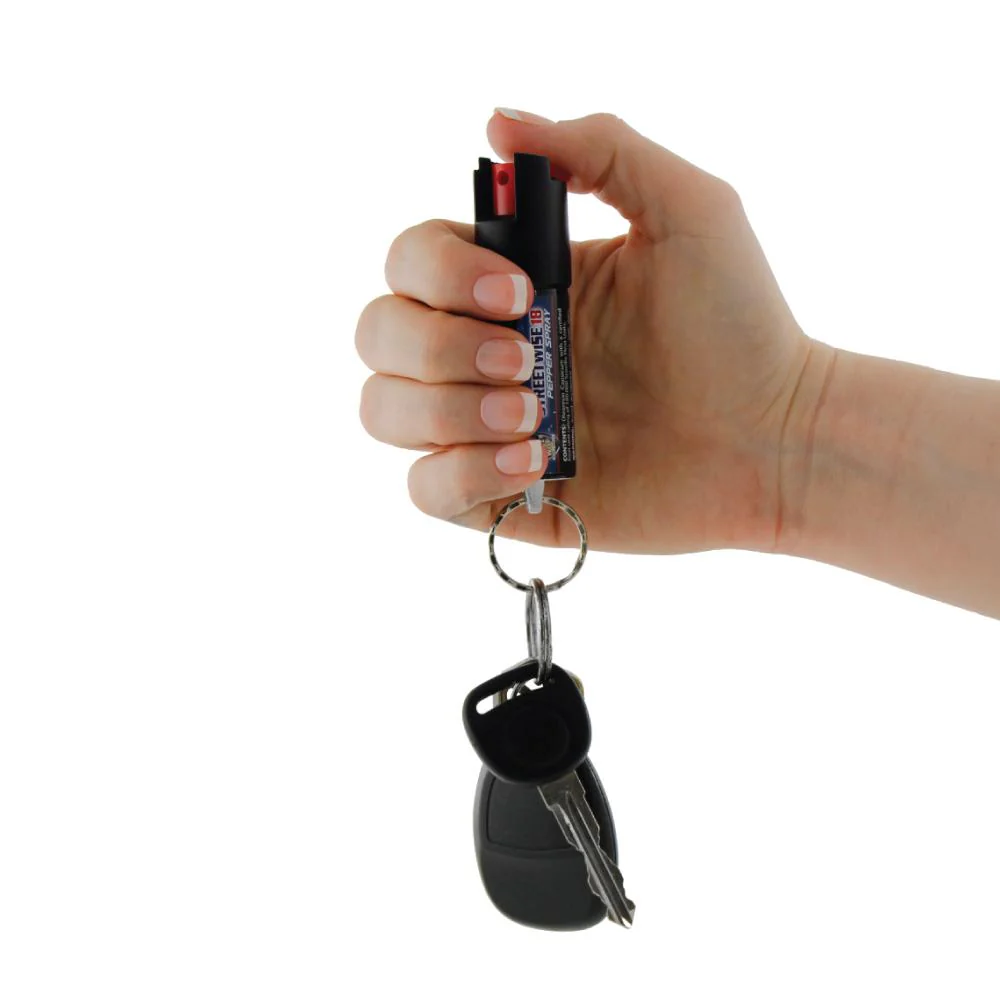 Streetwise 18 Stream Pepper Spray 0.5 oz Safety Lock - Image 3