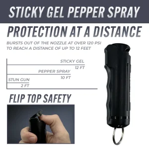 Streetwise Sticky Gel Pepper Spray - Image 6
