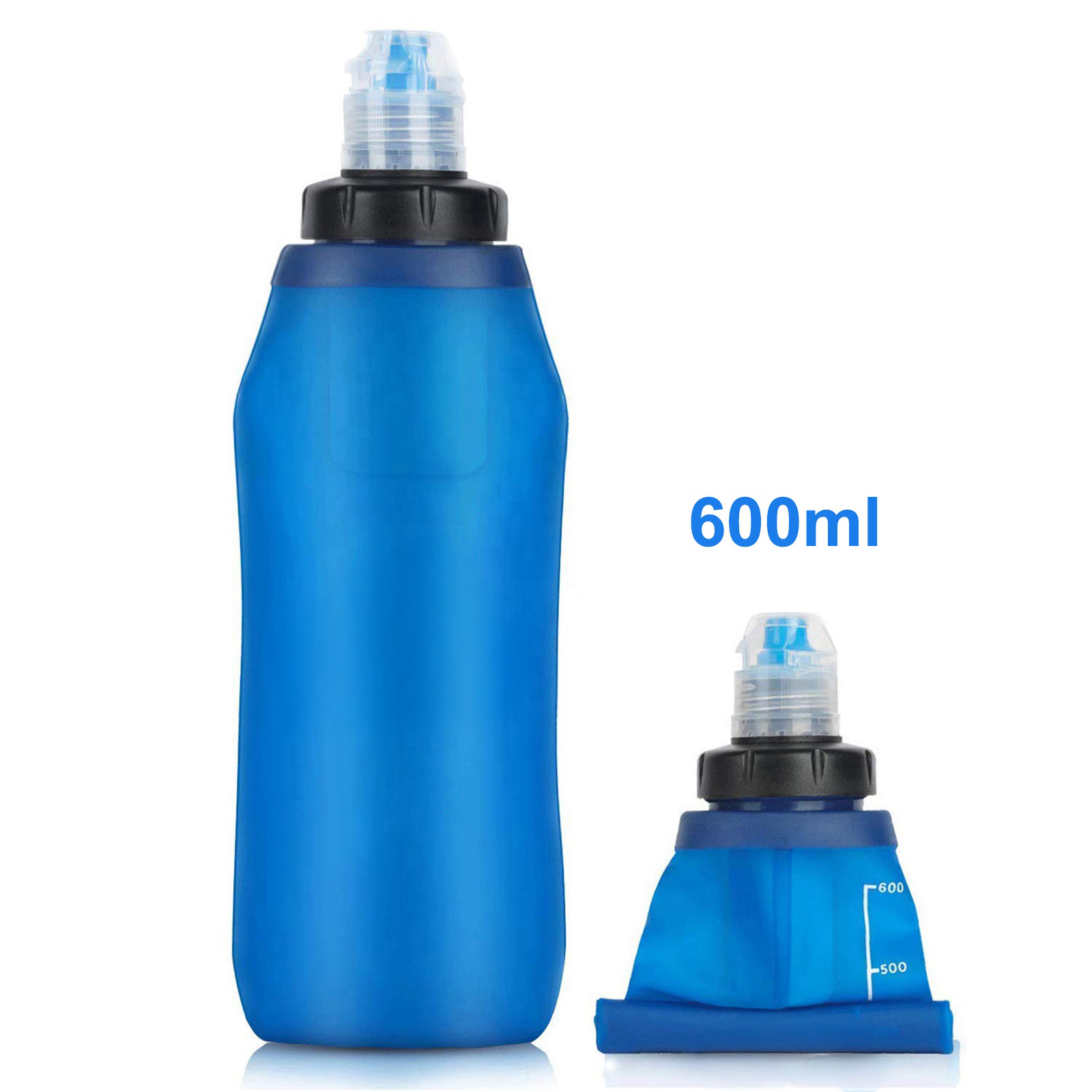 HygieniSafe® Collapsible Water Filter Bottle – 600 ml - Image 2